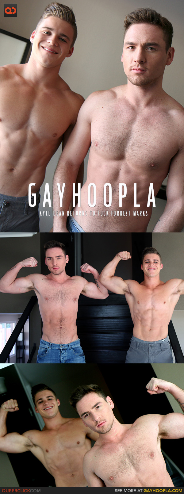 Gayhoopla Kyle Dean Returns To Fuck Forrest Marks Queerclick