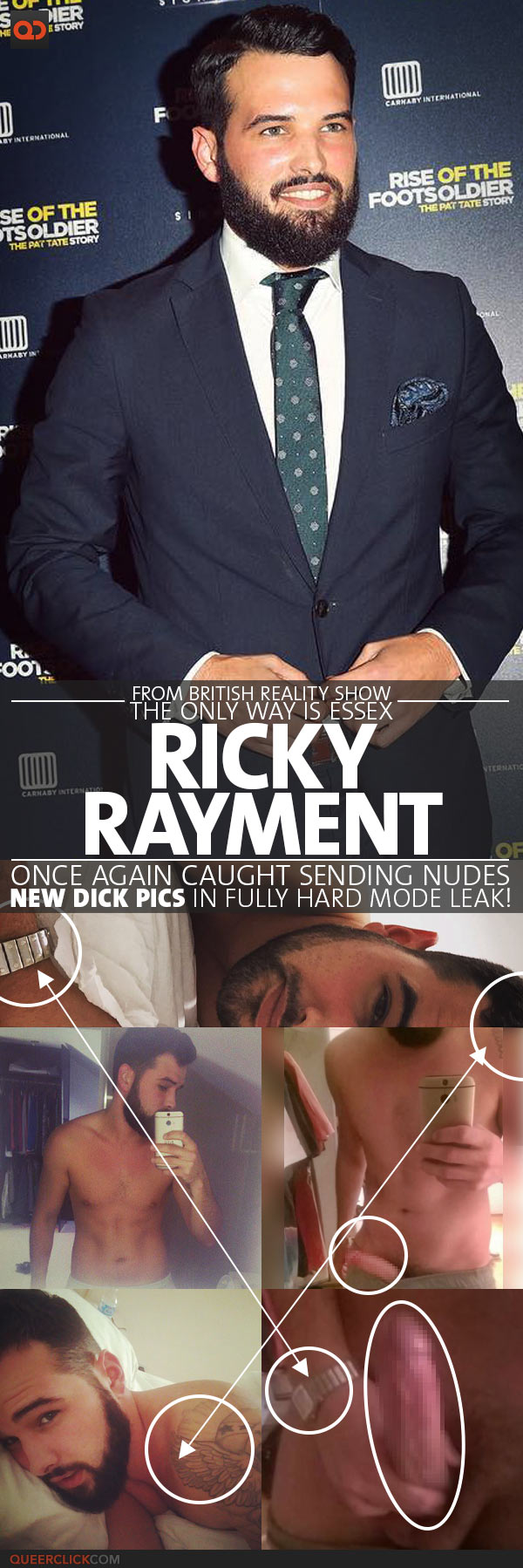Ricky Rayment From British Reality Show The Only Way Is Essex Once