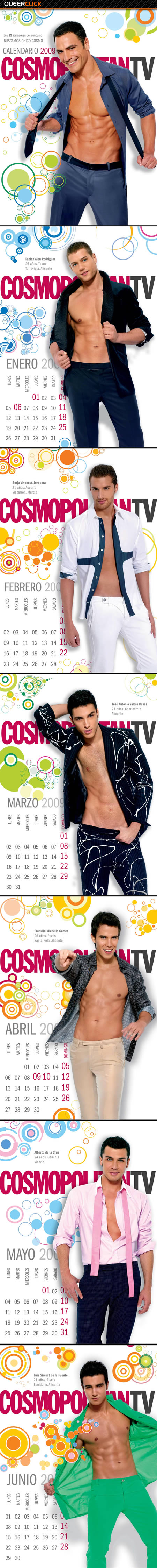 Calendario Cosmopolitan 2009