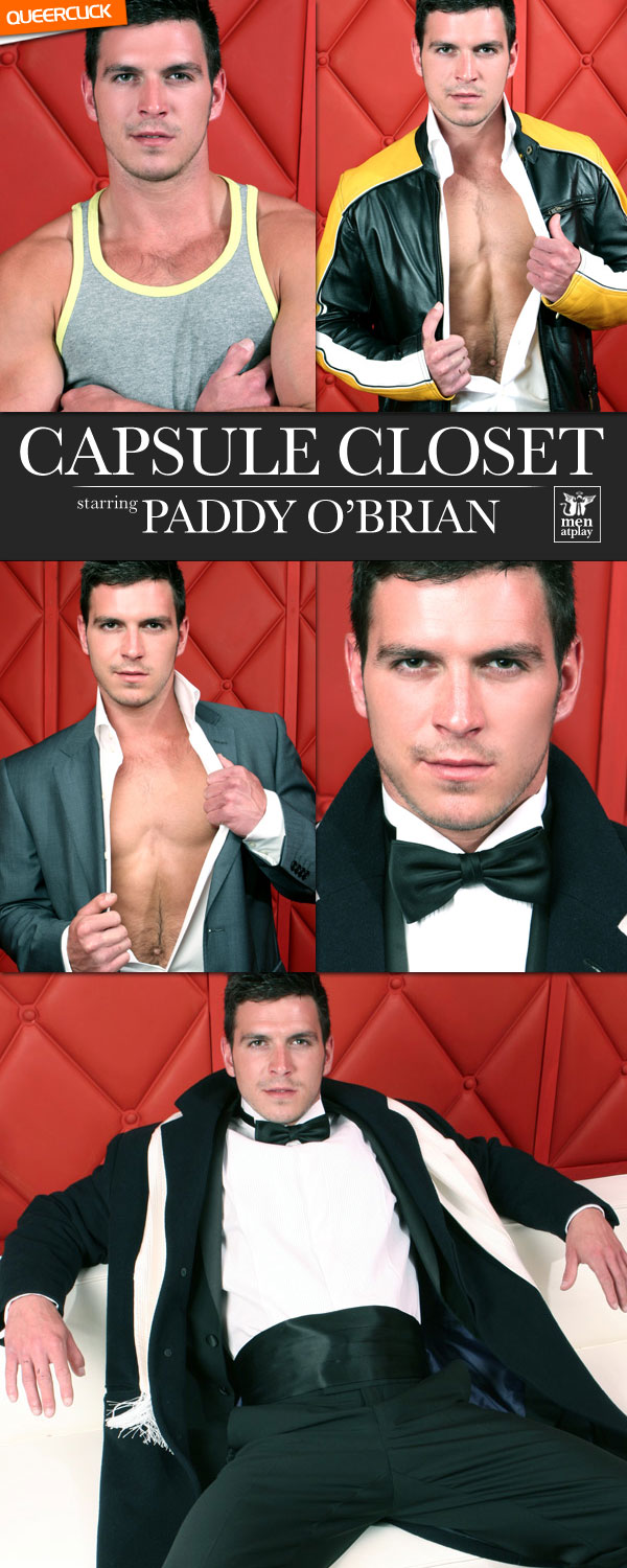 Men at play: capsule closet - paddy o'brian