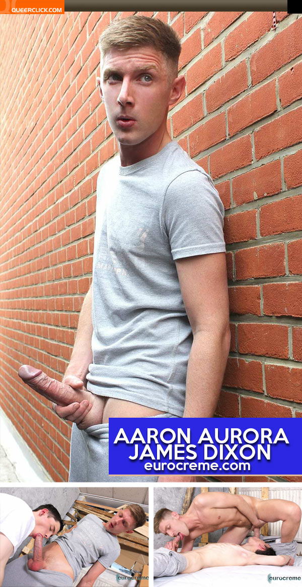 Aaron James Xxx - Eurocreme: Aaron Aurora and James Dixon - QueerClick