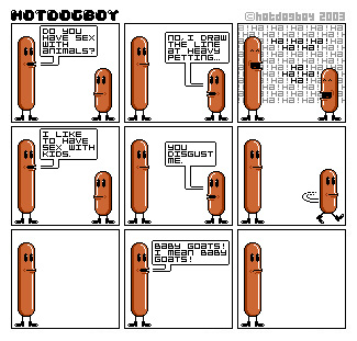 Hot Dog Boy Comics