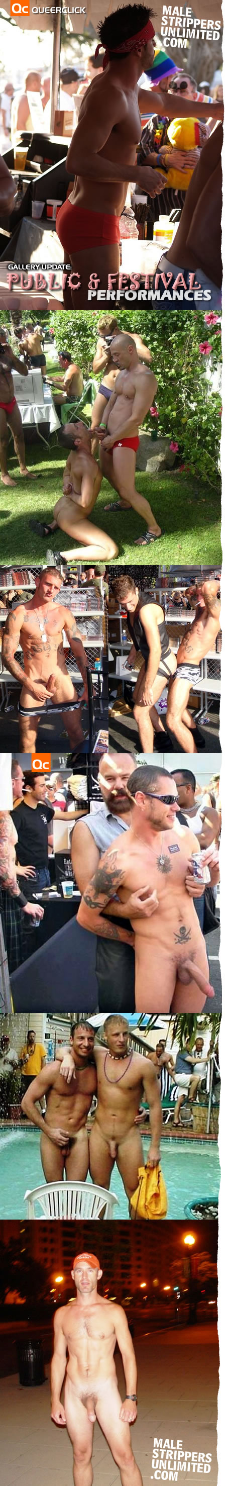 Public & Festival Performances @ Male Strippers Unlimited.com