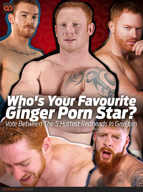 Hottest Redhead Porn Stars Gay - Who's Your Favourite Ginger Porn Star? - QueerClick