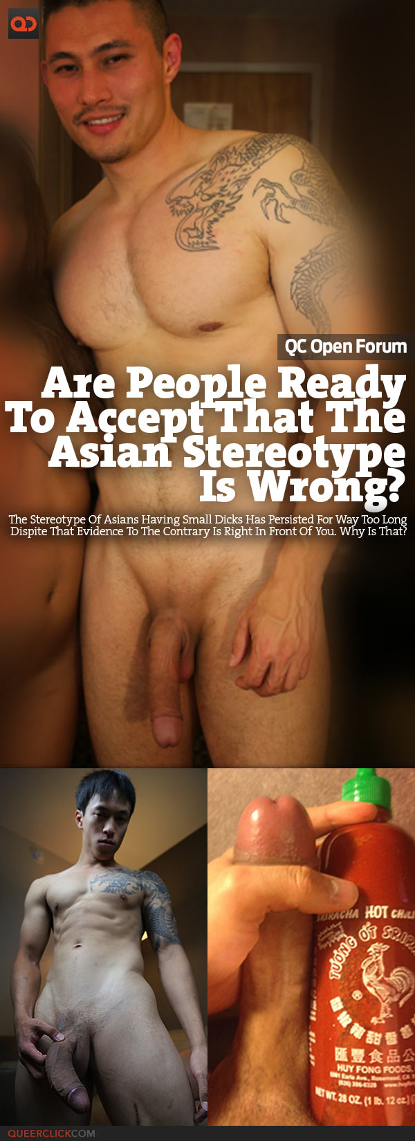 Jeremy Long Penis Porn - QC Open Forum: Are People Ready To Accept That The Asian Stereotype Is  Wrong? - QueerClick