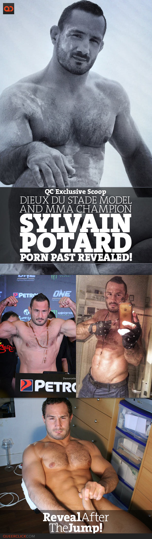 QC Exclusive Scoop Dieux Du Stade Model And MMA Champion Sylvain Potard Porn Past Revealed! image