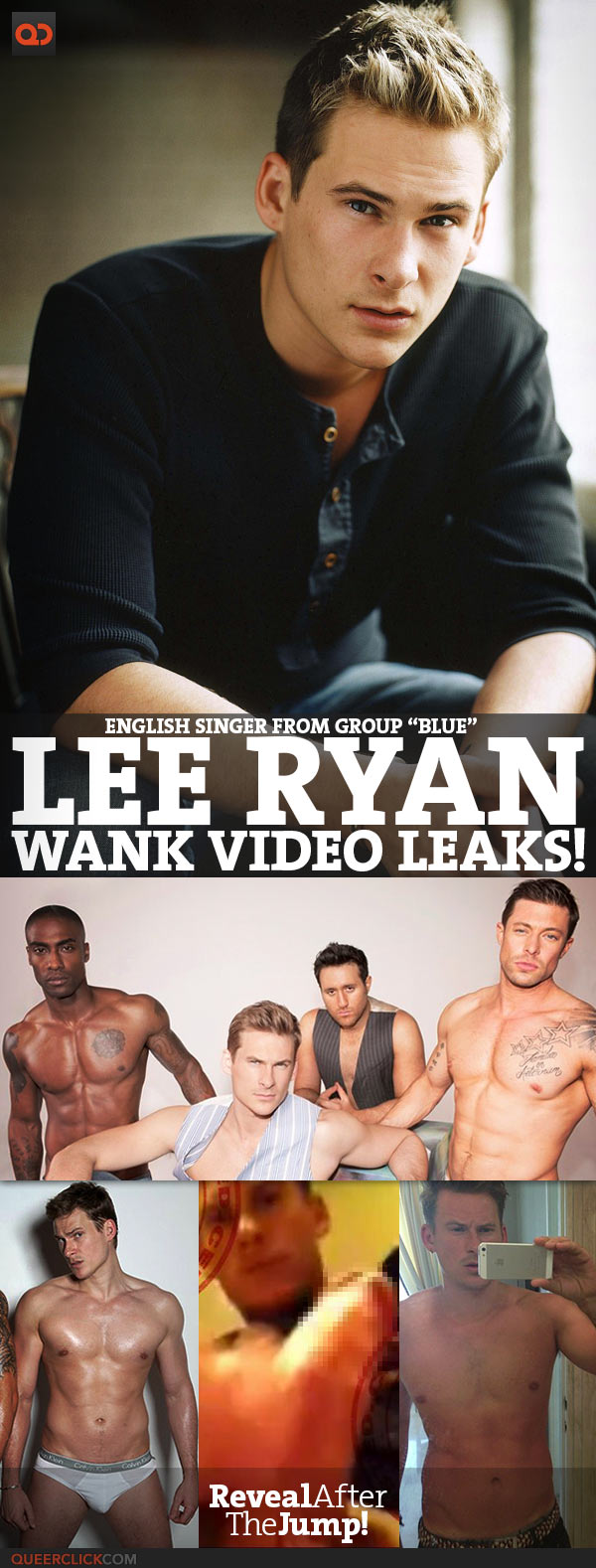 Www Xxx England Heron Video Com - Lee Ryan, English Singer From Group â€œBlueâ€, Wank Video Leaks! - QueerClick