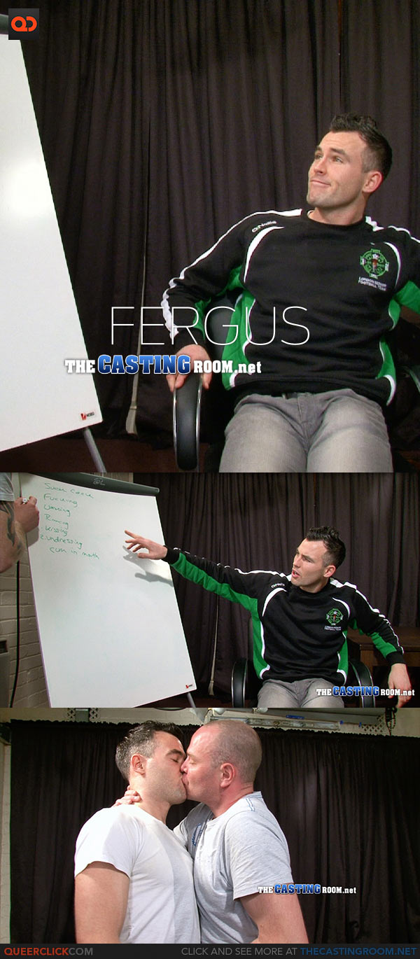 Irish Casting Porn - The Casting Room: Famous Irish Footballer Getting Fucked & Swallowing Cum  at The Casting Room! - QueerClick