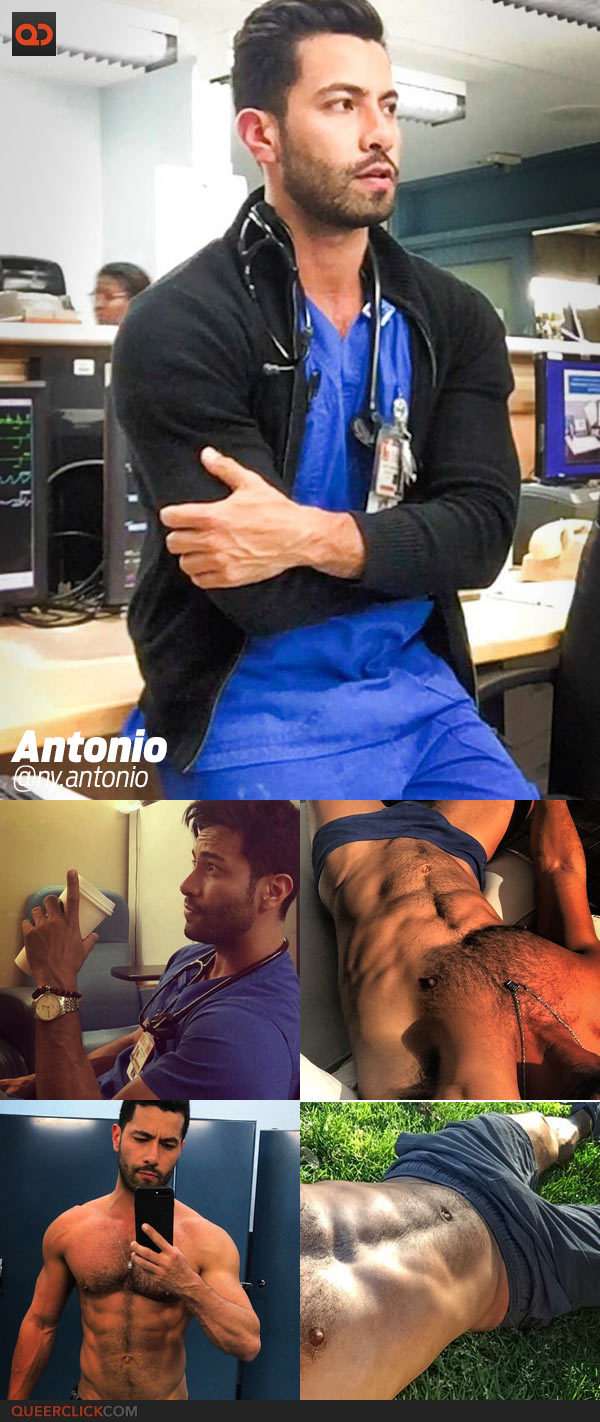 Seven Sexy Male Nurses From Instagram That You Need To Follow! - Who's Your  Favorite? - QueerClick