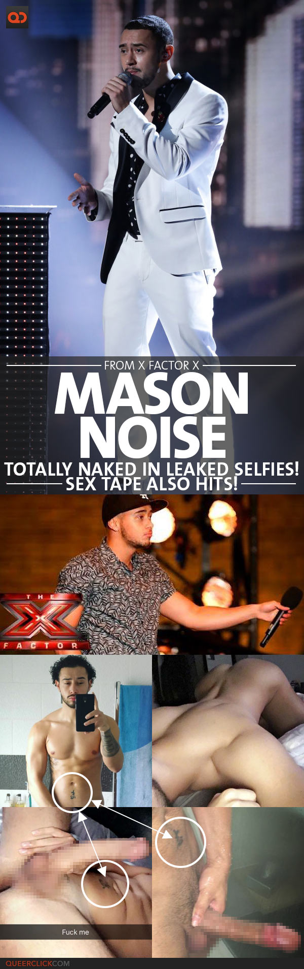 X Factor Sex Video - Mason Noise, From X Factor UK, Totally Naked In Leaked Selfies! - Sex Tape  Also Hits! - QueerClick