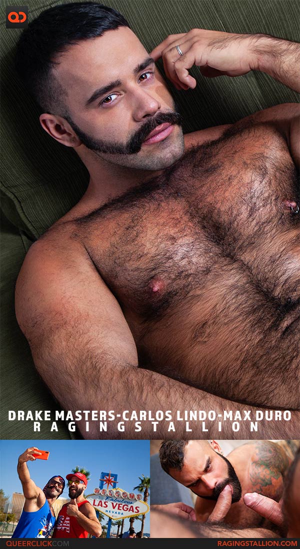 Raging Stallion: Drake Masters, Carlos Lindo and Max Duro