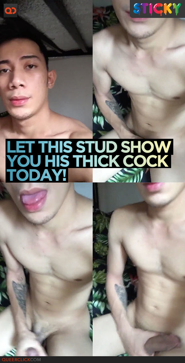 Let This Stud Show You His Thick Cock Today!