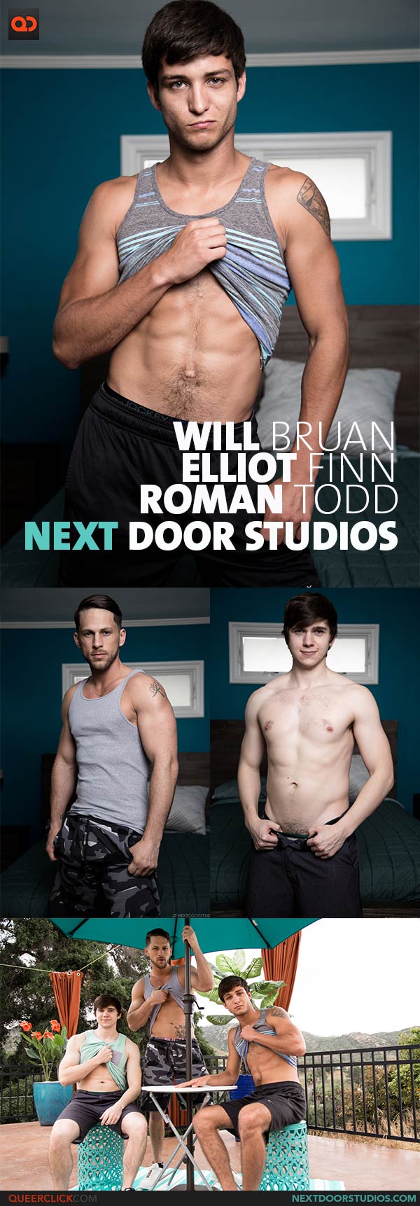 Next Door Studios:  Roman Todd, Elliot Finn and Will Braun 