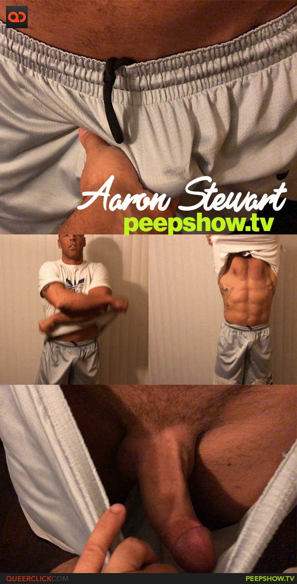 Peep Show Jacking Off To - PeepShow.tv: Aaron Stewart - Jerk-Off - QueerClick