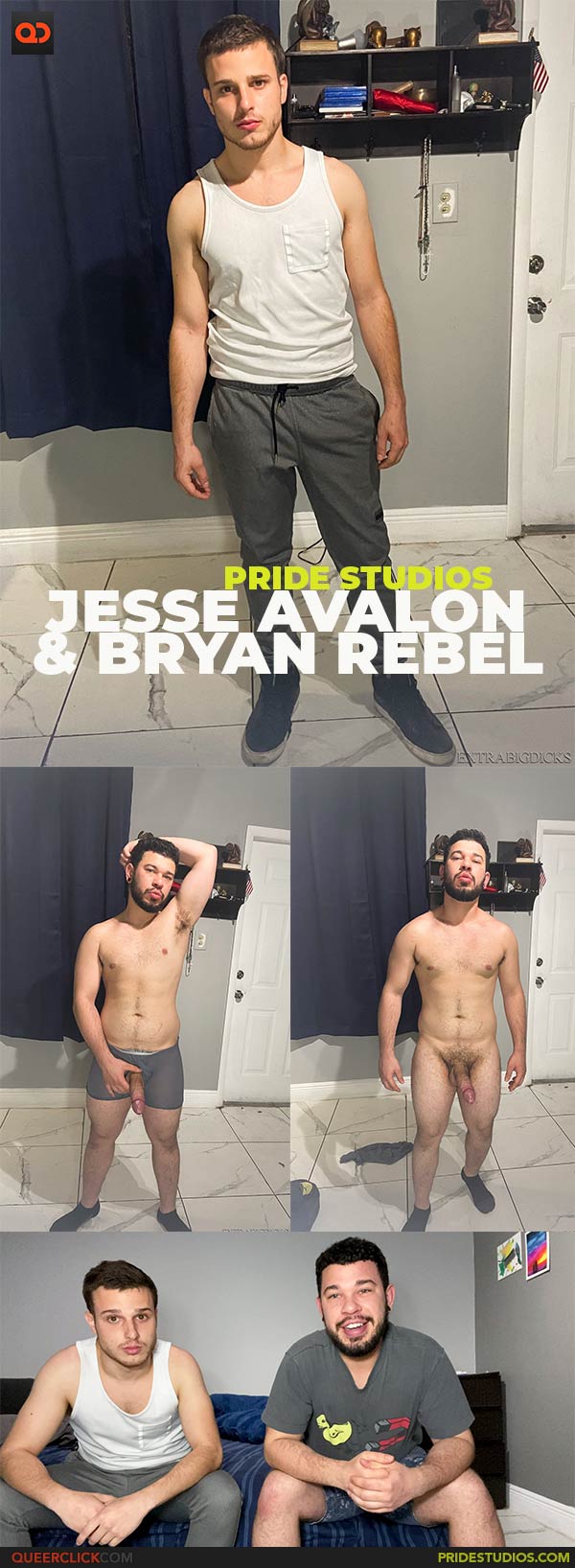 Pride Studios: Jesse Avalon and Bryan Rebel - QueerClick