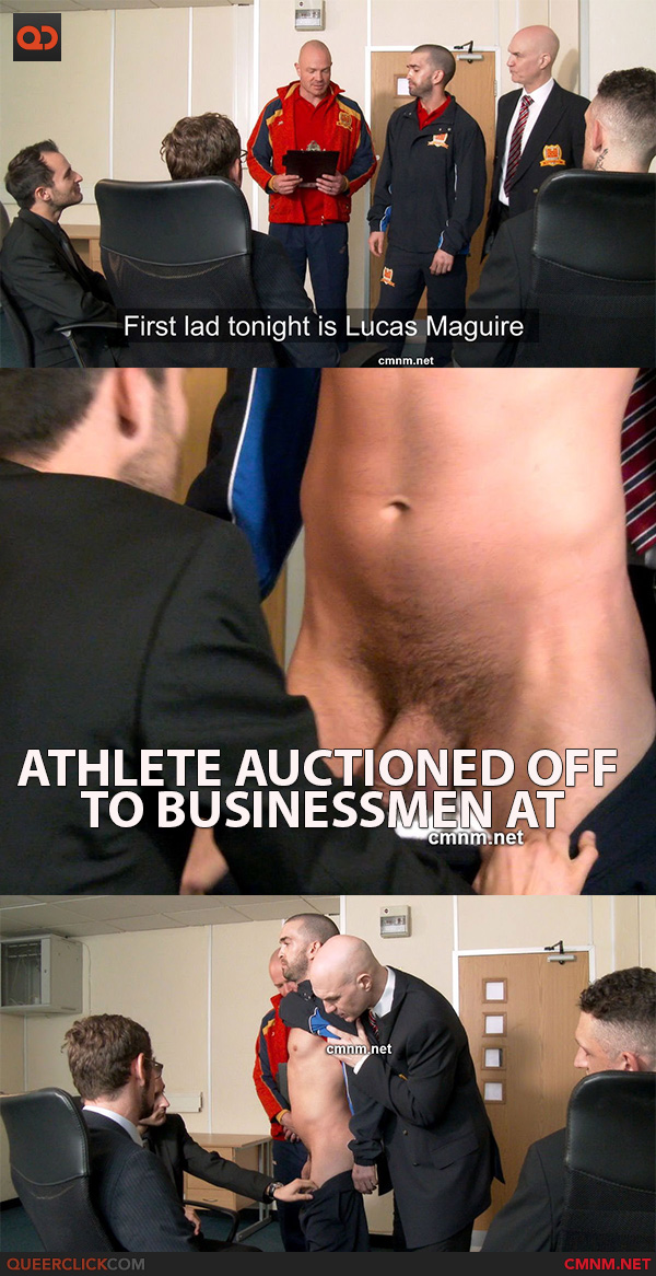 Athlete Auctioned Off to Businessmen at CMNM.net