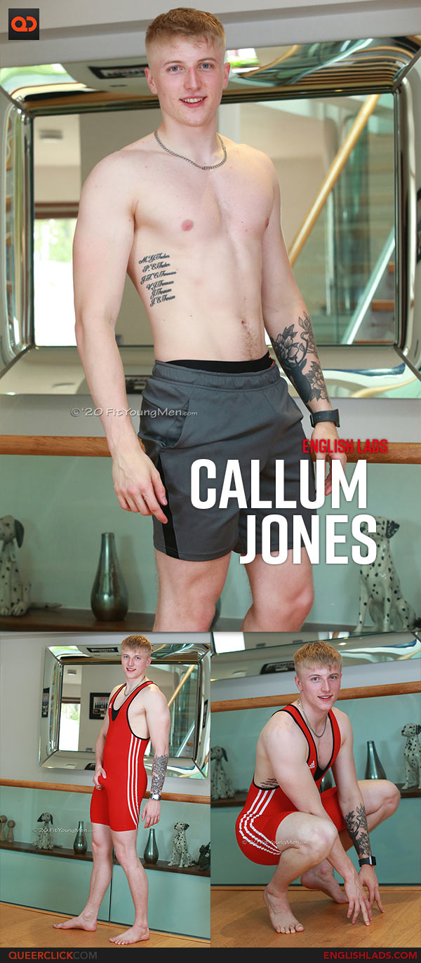 600px x 1372px - English Lads: Straight Fit Blond Lad Callum Jones Dildos his Tight Hole and  Shoots a Load - QueerClick