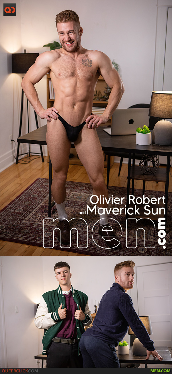 Men.com: Olivier Robert and Maverick Sun