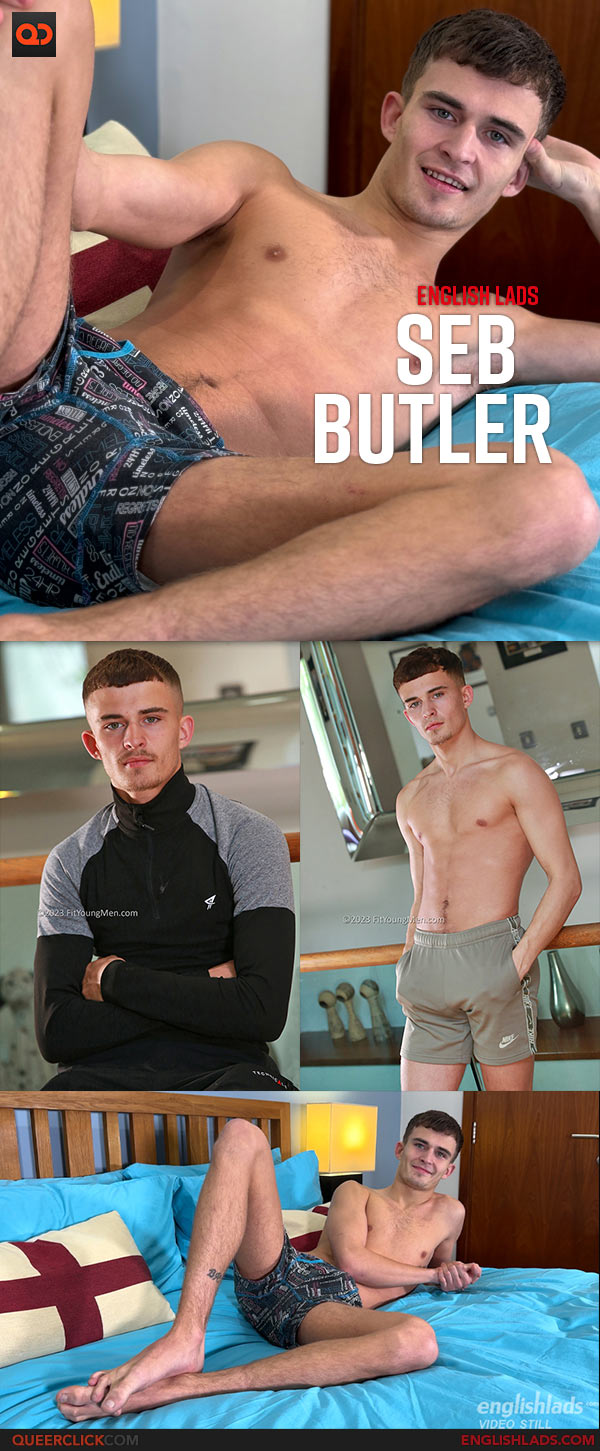 English Lads: Seb Butler - Young, Straight, and Lean Lad’s First Manhandling