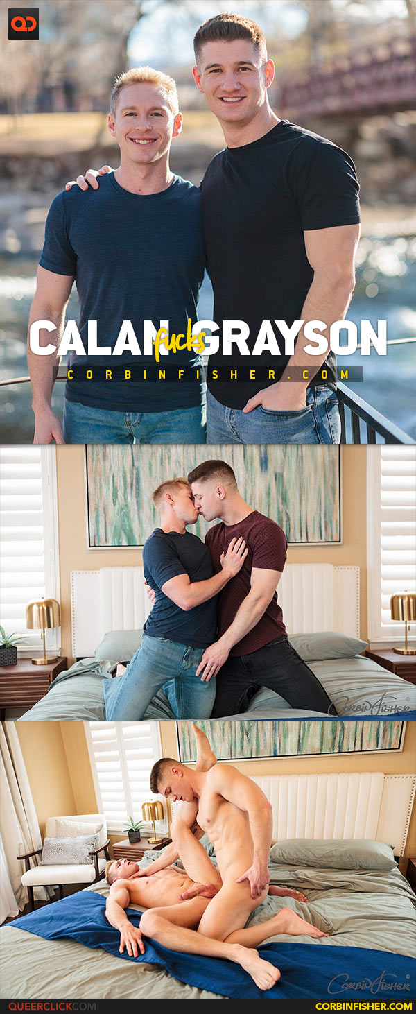 Corbin Fisher: Calan Fucks Grayson in “Grayson Gets Bred”