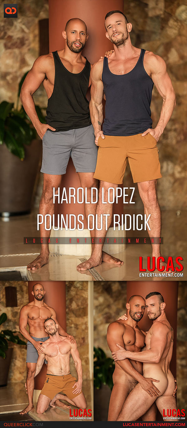 Lucas Entertainment: Harold Lopez Fucks Ridick - Action in the Ass