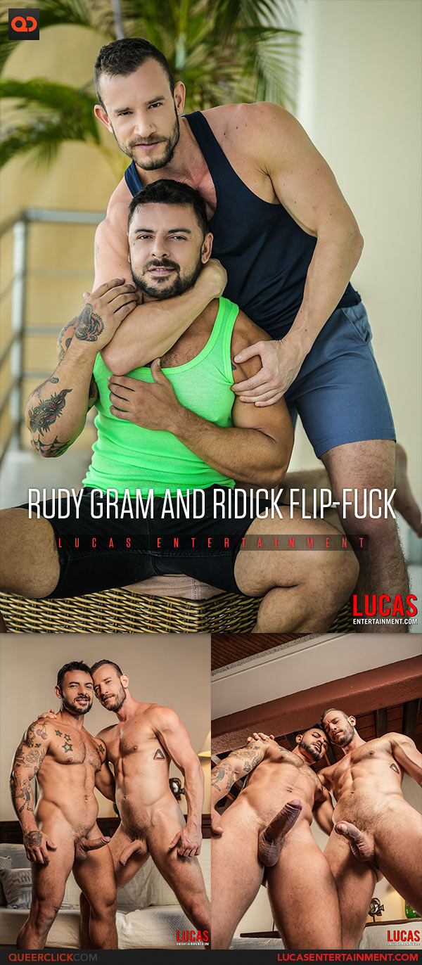 Lucas Entertainment: Rudy Gram and Ridick Flip-Fuck - Tight, Warm, and Ready