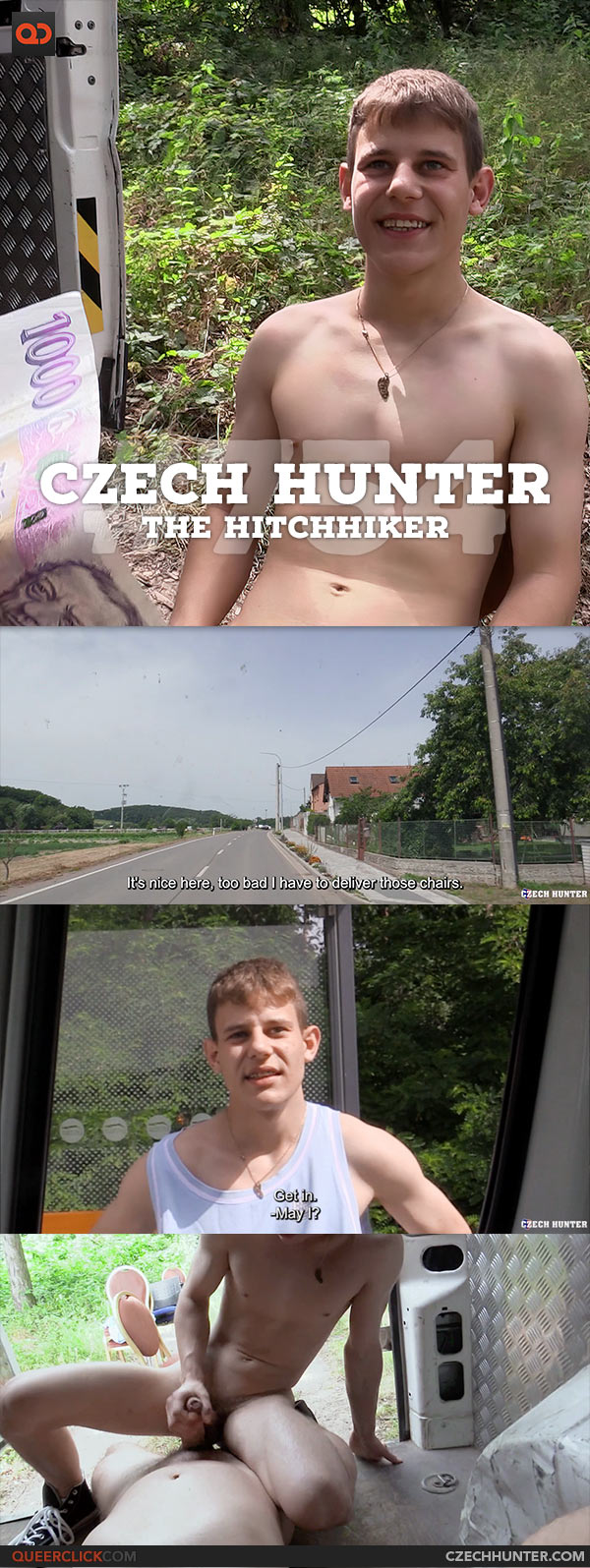 CzechHunter: #754 - The Hitchhiker