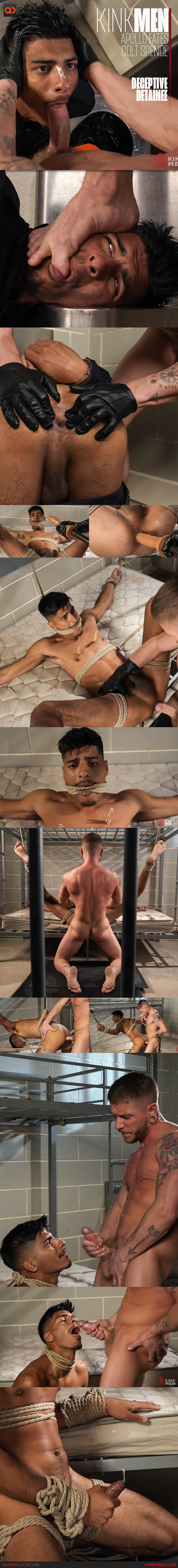 Kink Men: Apollo Fates and Colt Spence in “Deceptive Detainee”