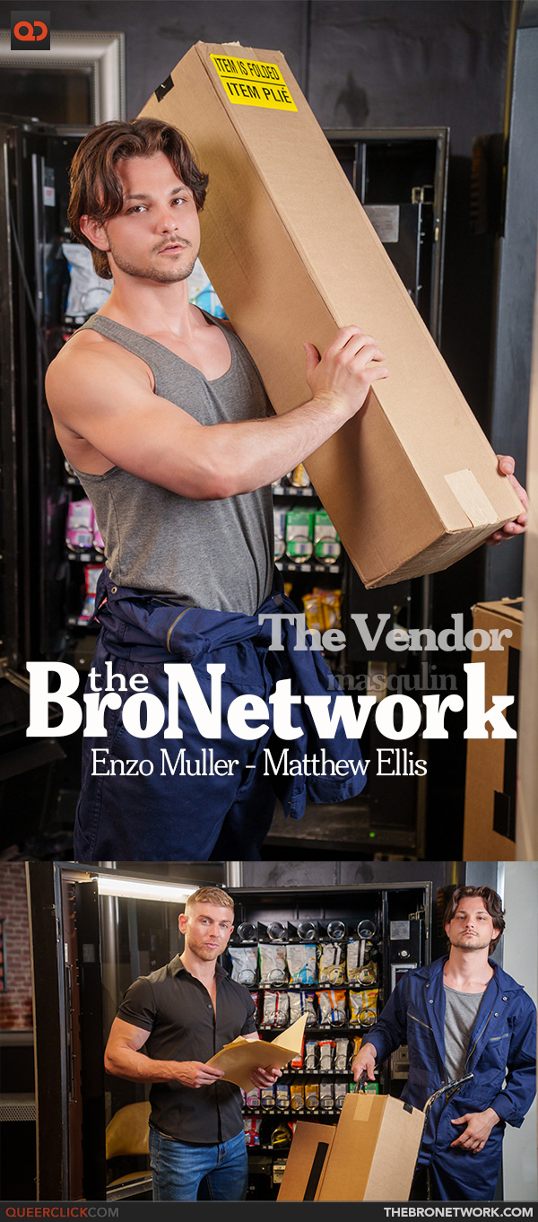 The Bro Network: Enzo Muller and Matthew Ellis in “The Vendor”