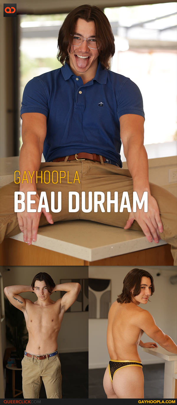 Gayhoopla: Beau Durham - A Best Buy Worker Turns Adult Star