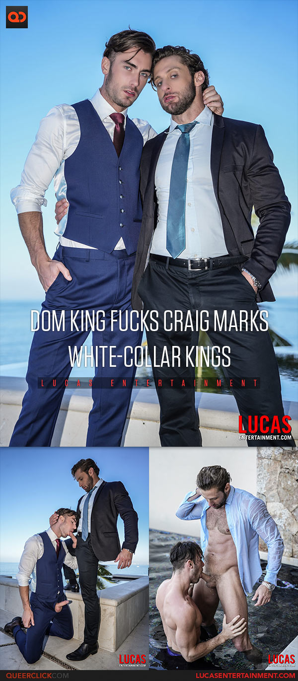 Lucas Entertainment: Dom King Fucks Craig Marks - White-Collar Kings