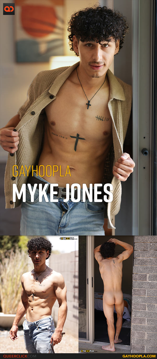 Gayhoopla: Myke Jones - The Sultry Voice and Massive Dick Take Center Stage!