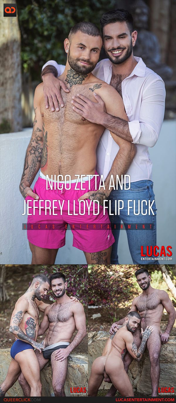 Lucas Entertainment: Nico Zetta And Jeffrey Lloyd Flip Fuck - House Husbands