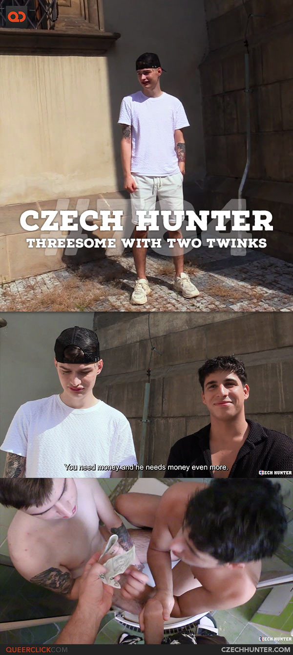 CzechHunter: #764 - Threesome With Two Handsome Twinks