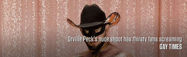 Orville Peck's nude shoot has thirsty fans screaming
